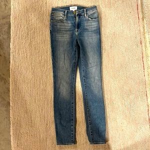 FRAME Le High Skinny Jeans, size 24